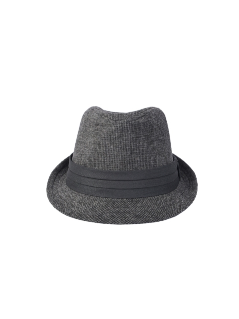 

Alvaro Castangnino Men Grey Fedora Hat