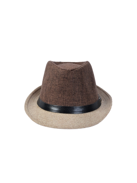 

Alvaro Castangnino Men Brown Fedora Hat