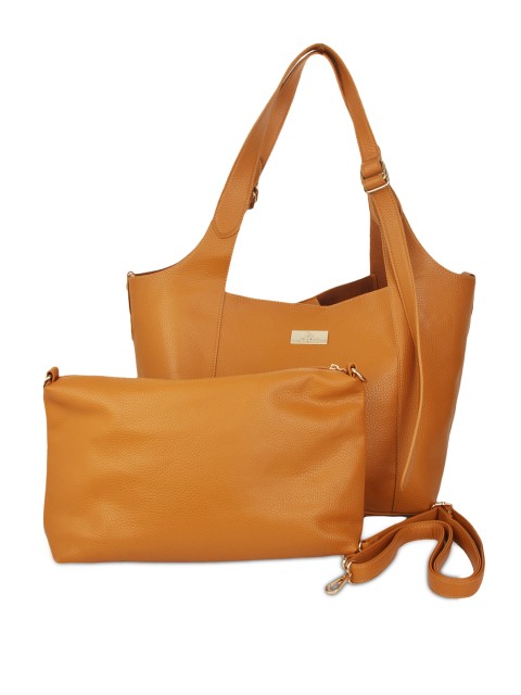 

Alvaro Castagnino Tan Brown Shoulder Bag
