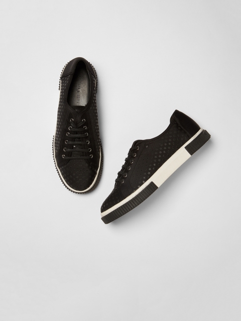 

CHARLES & KEITH Women Black Sneakers