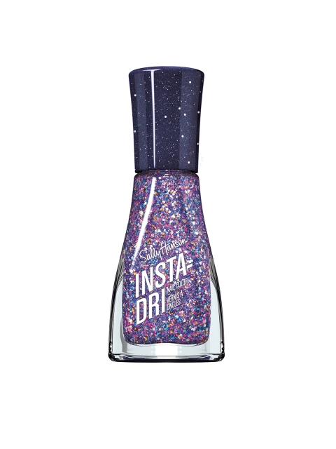 

Sally Hansen Insta-Dri Glitter Nail Color - Grape Shifter 483 9.17 ml, Purple