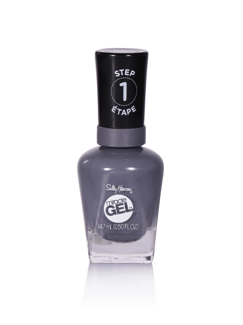 

Sally Hansen Miracle Gel Nail Color - Slate-r Girl 809, Charcoal