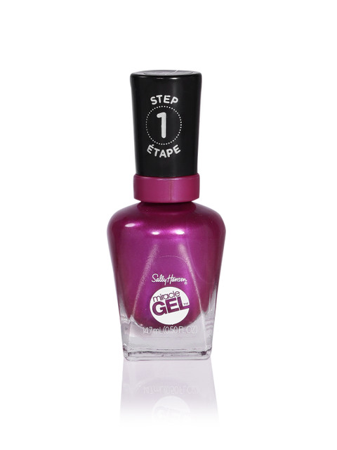 

Sally Hansen Miracle Gel Nail Color- Hunger Flames 529 14.7 ml, Purple