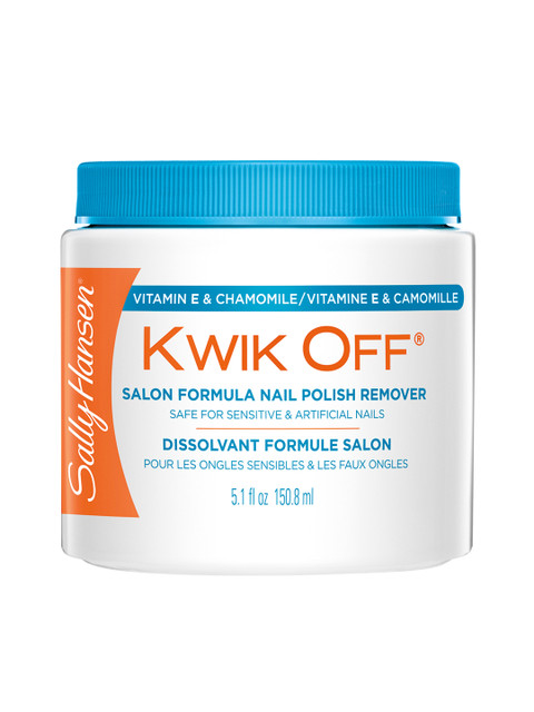 

Sally Hansen Kwik Off Salon Formula Nail Polish Remover 150.8 ml, Transparent