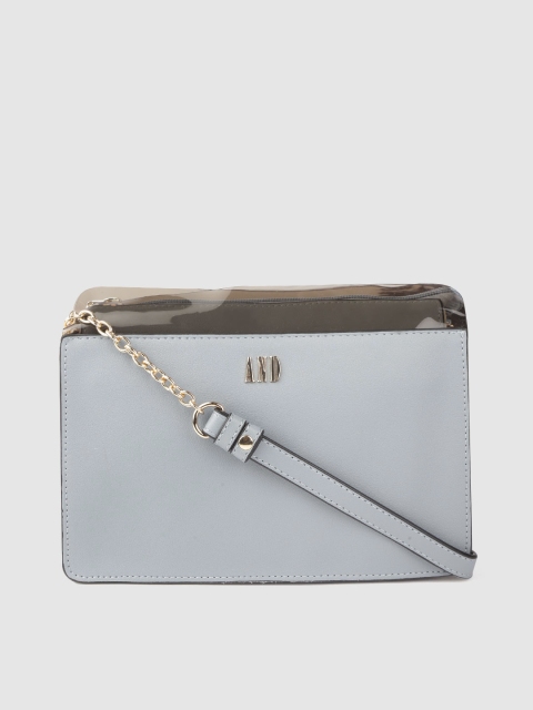 

AND Blue Solid Sling Bag