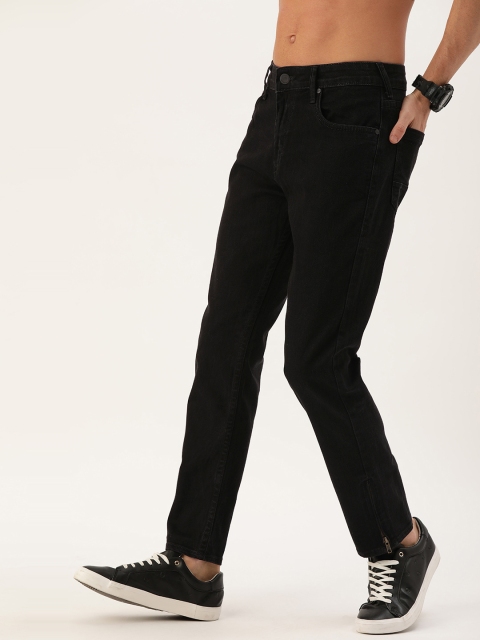 

Moda Rapido Men Black Regular Fit Mid-Rise Clean Look Stretchable Jeans
