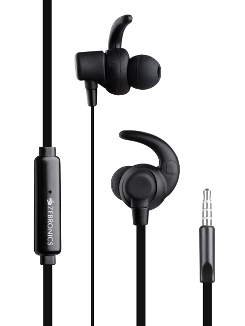 

Zebronics Unisex Black Zeb-Petal Wired Earphone