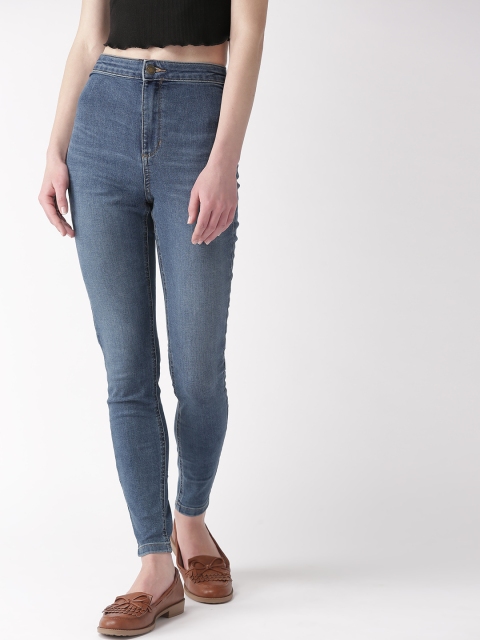 

Marks & Spencer Women Blue Super Skinny Fit High-Rise Clean Look Stretchable Jeans