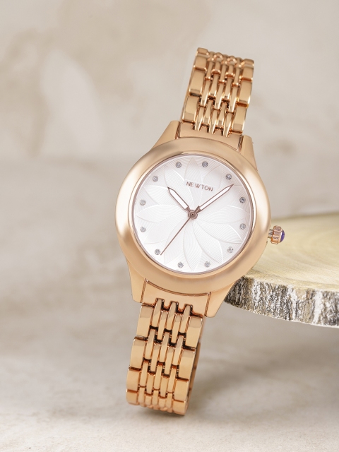 

Newton Women White Analogue Watch WPRG097i