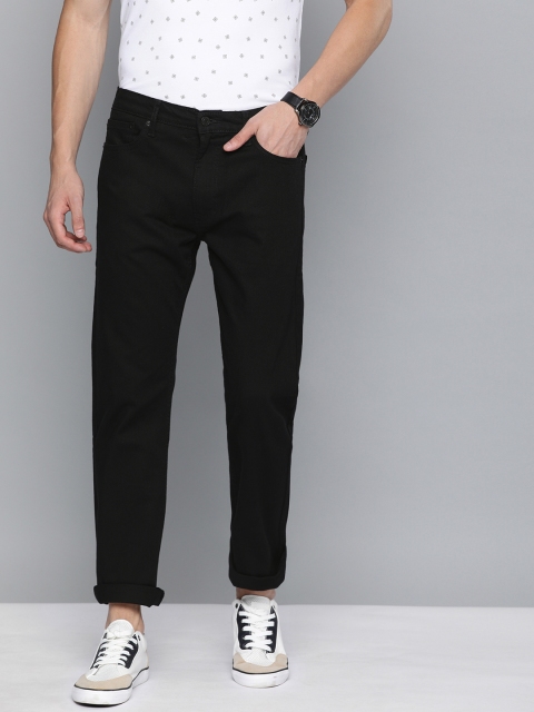 

Levis Men Black 513 Slim Straight Fit Mid-Rise Clean Look Stretchable Jeans