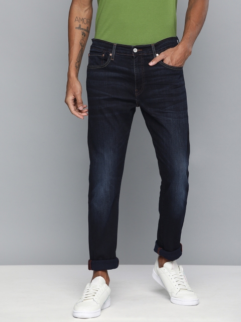 

Levis Men Blue 512 Slim Tapered Fit Mid-Rise Clean Look Stretchable Jeans