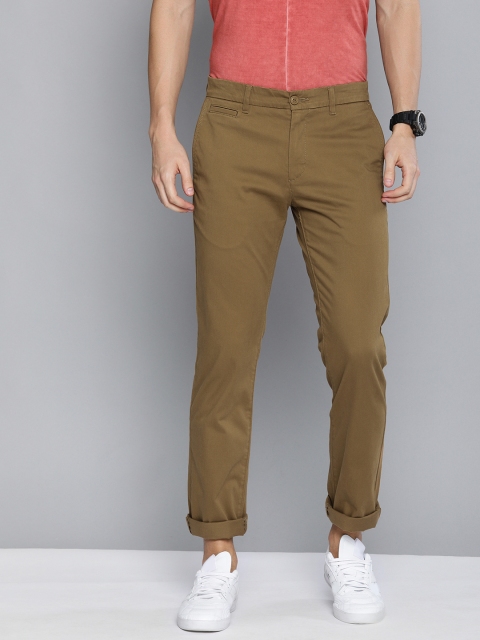 

Levis Men Khaki 511 Slim Fit Solid Chinos