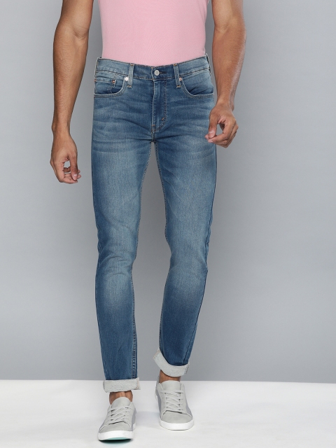 

Levis Men Blue 519 Super Skinny Fit Mid-Rise Clean Look Stretchable Jeans