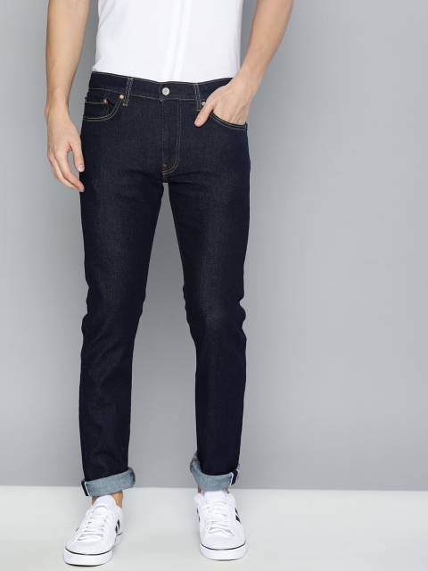 

Levis Men Navy Blue 511 Slim Fit Mid-Rise Clean Look Stretchable Jeans
