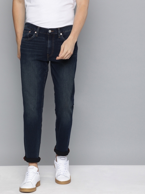 

Levis Men Navy Blue 511 Slim Fit Mid-Rise Clean Look Stretchable Jeans