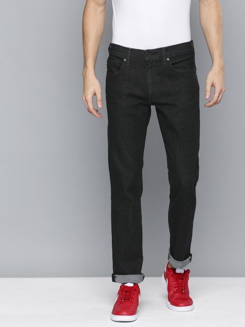 

Levis Men Black 511 Slim Fit Mid-Rise Clean Look Stretchable Sustainable Jeans