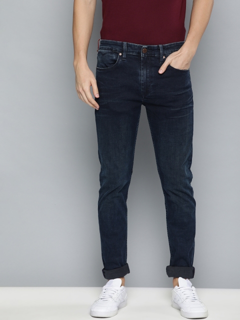 

Levis Men Blue 512 Redloop Slim Tapered Fit Mid-Rise Clean Look Stretchable Jeans