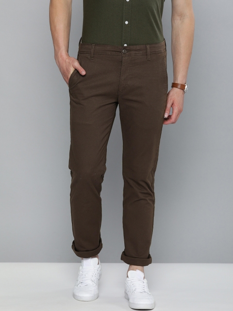 

Levis Men Brown 511 Slim Fit Solid Regular Trousers