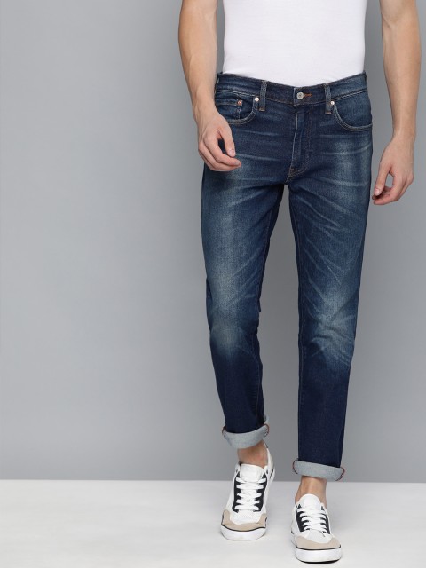 

Levis Men Blue 511 Slim Fit Mid-Rise Clean Look Stretchable Sustainable Jeans