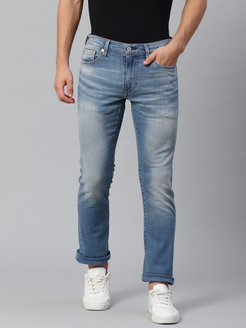 

Levis Men Blue 511 Slim Fit Mid-Rise Clean Look Jeans