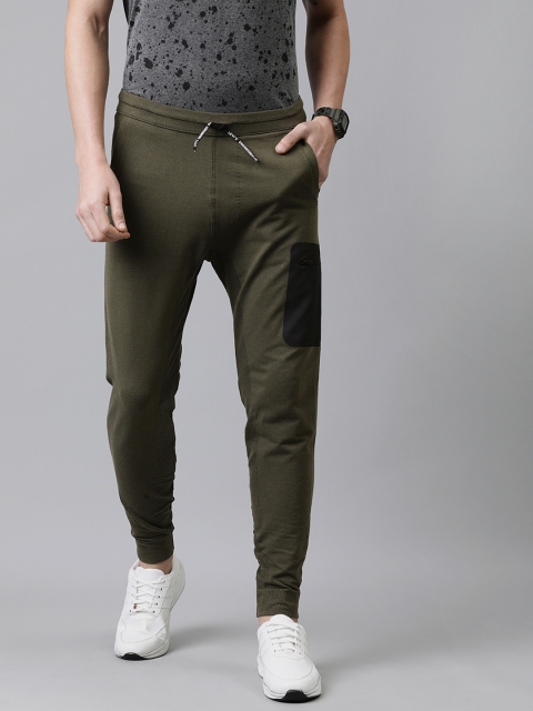 

Levis Engineered Men Khaki Olive Green Solid Straight Fit Joggers
