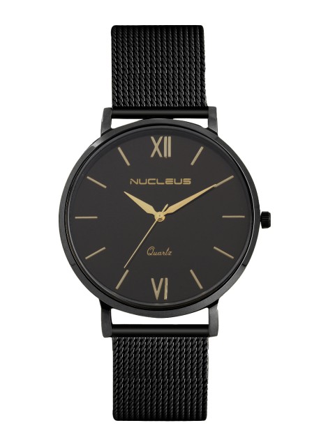 

Nucleus Men Black Analogue Watch NSSBKBKBKi