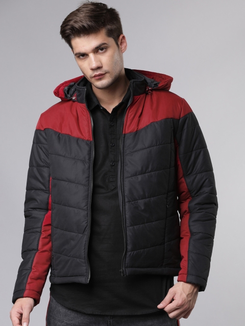 

Ecko Unltd Men Black Colourblocked Padded Jacket