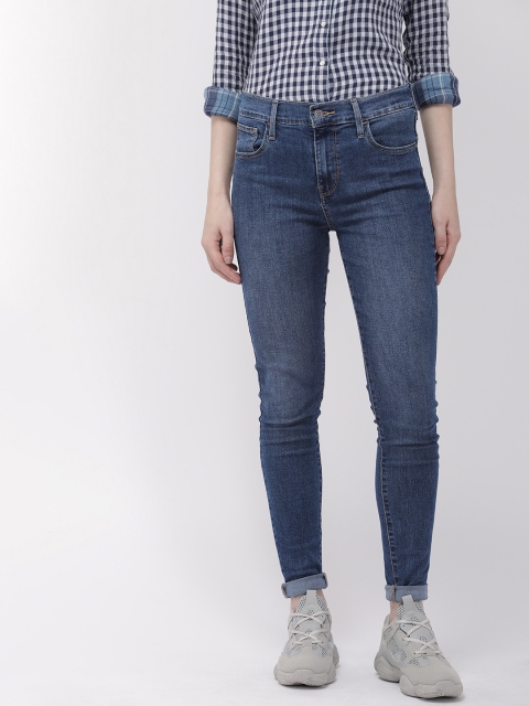 

Levis Women Blue 720 Super Skinny Fit High-Rise Clean Look Stretchable Jeans
