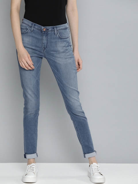 

Levis Women Blue Super Skinny Fit Heavy Fade Clean Look Jeans