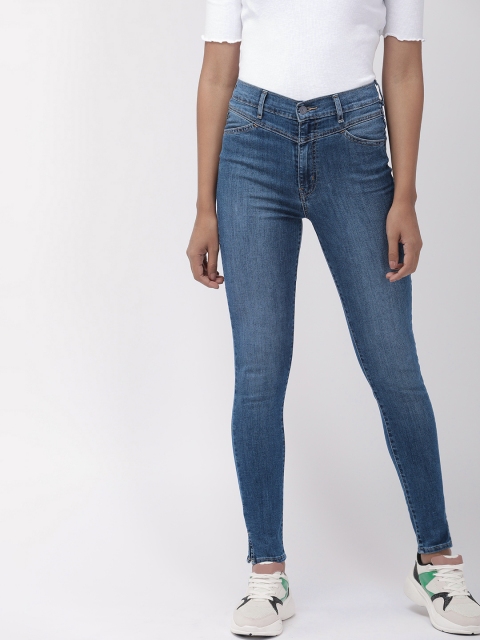 

Levis Women Blue Mile High Super Skinny Fit High-Rise Clean Look Stretchable Jeans
