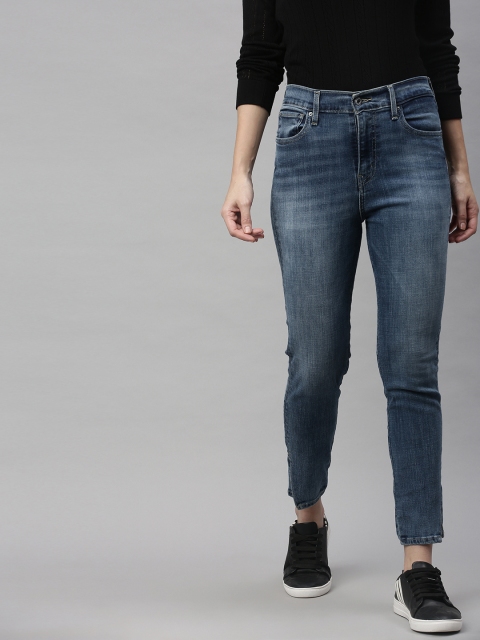 

Levis Women Blue Super Skinny Fit Mid-Rise Clean Look Stretchable Jeans