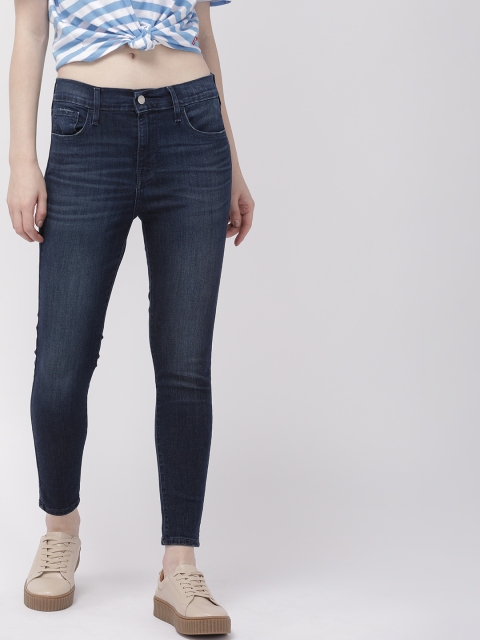 

Levis Women Navy Blue 720 Super Skinny Fit High-Rise Clean Look Stretchable Jeans