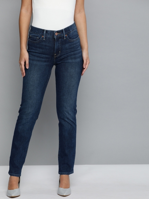 

Levis Women Blue 312 Shaping Slim Fit Mid-Rise Clean Look Stretchable Jeans