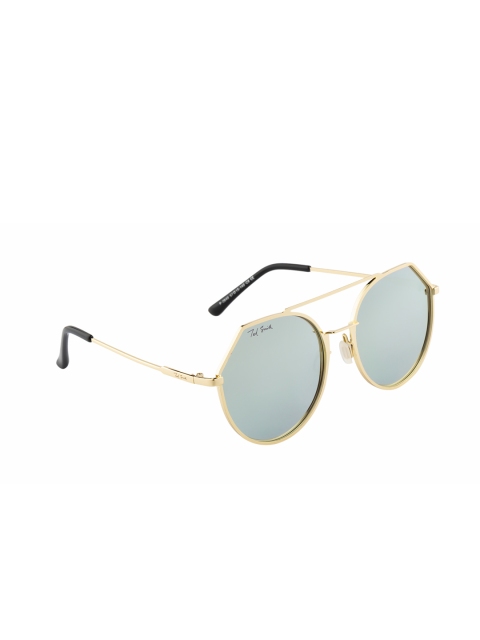 

Ted Smith Unisex Aviator Sunglasses TSS-P0849_C8, Green