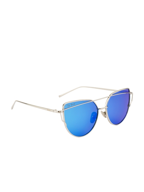 

Ted Smith Women Cateye Sunglasses TSS-P074, Blue