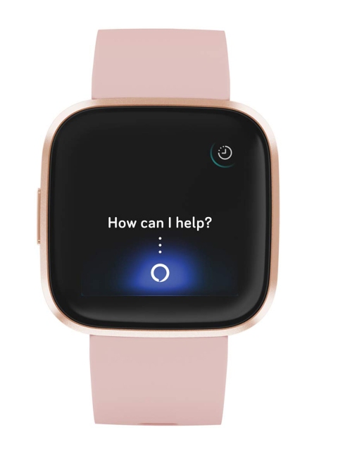 

Fitbit Pink Versa 2 Health & Fitness Smartwatch FB507RGPK