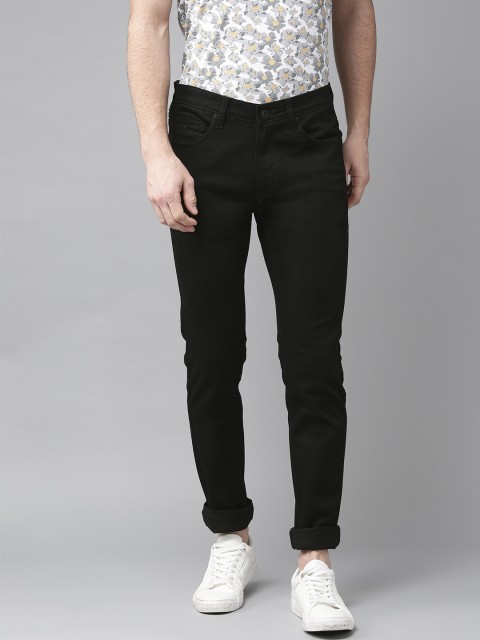 

Blackberrys Men Black Skinny Fit Mid-Rise Clean Look Stretchable Jeans