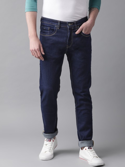 

Blackberrys Men Navy Blue Skinny Fit Low-Rise Clean Look Stretchable Jeans