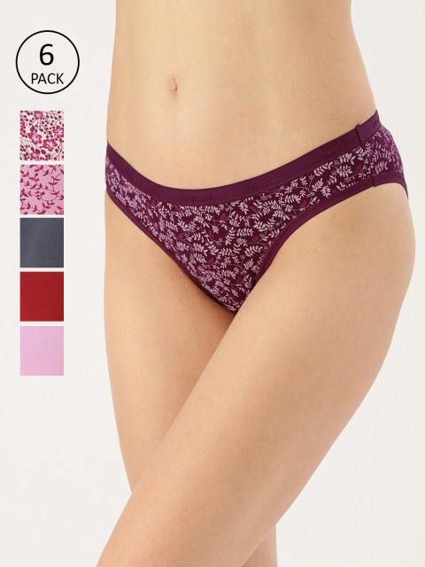 

Amante Women Pack Of 6 Hipster Briefs, Cream