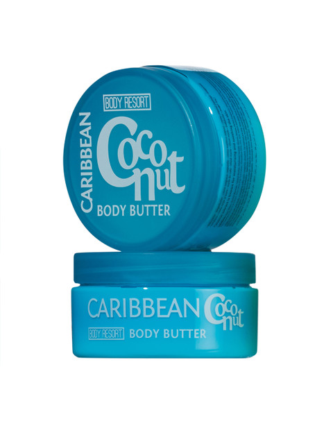 

mades Unisex Body Resort Coconut Caribbean Body Butter 200ml, Blue