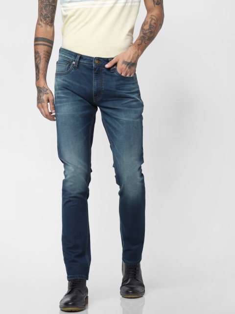 

Jack & Jones Men Blue Ben Skinny Fit Low-Rise Clean Look Stretchable Jeans
