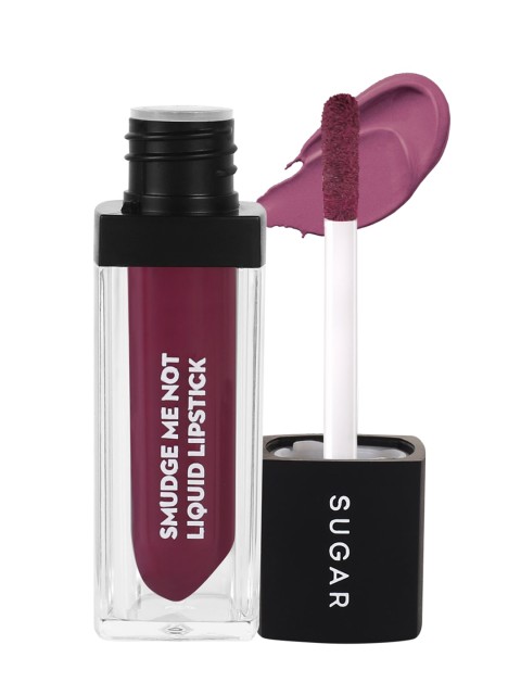

SUGAR Smudge Me Not Liquid Lipstick 45 Grape Drape, Purple