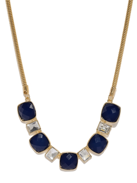 

ToniQ Women Gold-Toned Studded Alloy Necklace