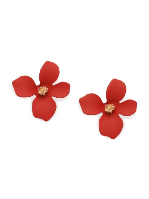 

ToniQ Gold-Toned Floral Studs