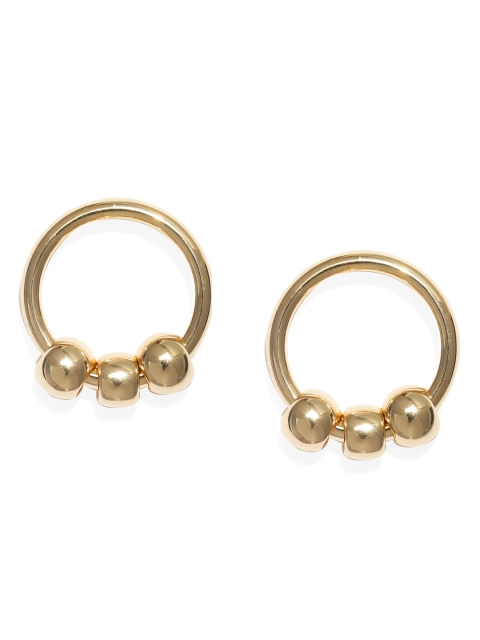 

ToniQ Gold-Toned Circular Studs