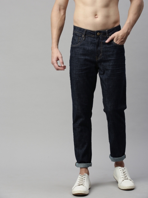

Roadster Men Navy Blue Slim Fit Mid-Rise Clean Look Stretchable Jeans