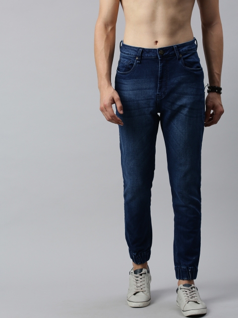

Roadster Men Blue Jogger Fit Mid-Rise Clean Look Stretchable Jeans