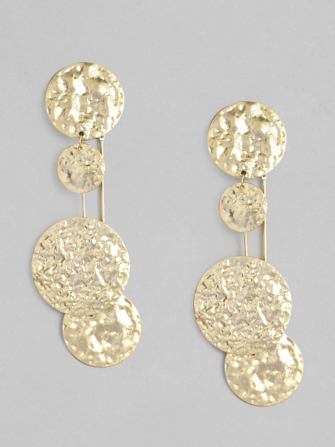 

CORSICA Gold-Toned Geometric Drop Earrings