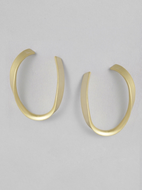 

CORSICA Gold-Toned Quirky Drop Earrings