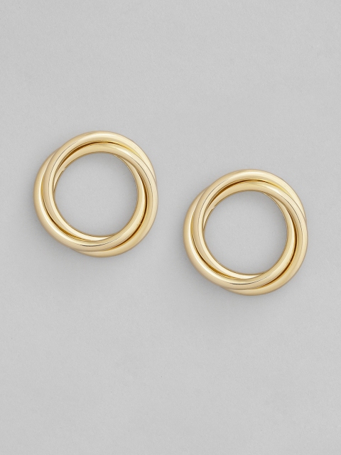 

CORSICA Gold-Toned Circular Studs